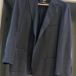 Ben’s Hugo Boss blazer with elbow pads